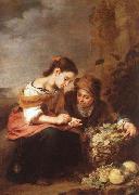 Bartolome Esteban Murillo The Little Fruit Seller china oil painting artist